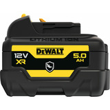 DEWALT Batteria XR DCB126G, 12 Volt 5Ah Nero/Giallo