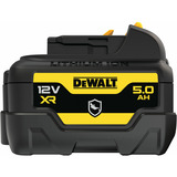 DEWALT Batteria XR DCB126G, 12 Volt 5Ah Nero/Giallo
