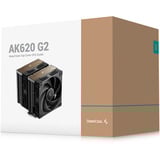 DeepCool AK620 G2, raffreddamento CPU  Nero/legno