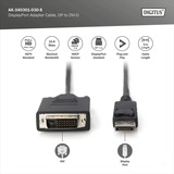 Digitus AK-340301-030-S, Adattatore Nero