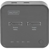 Digitus Docking station doppia M.2 NVM SSD Nero