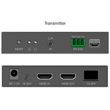 Digitus Set extender HDMI fibra IP, Estensione HDMI Nero