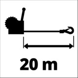 EINHELL Argano a mano TC-WI 800 