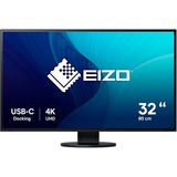 EIZO FlexScan EV3285-BK LED display 80 cm (31.5") 3840 x 2160 Pixel 4K Ultra HD Nero Nero, 80 cm (31.5"), 3840 x 2160 Pixel, 4K Ultra HD, LED, 5 ms, Nero