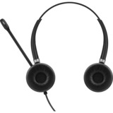 EPOS | Sennheiser IMPACT SC 660 Auricolare Cablato A Padiglione Musica e Chiamate Nero, Argento, Headset Nero, Cablato, Musica e Chiamate, 50 - 18000 Hz, 95 g, Auricolare, Nero, Argento