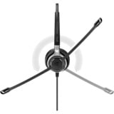 EPOS | Sennheiser IMPACT SC 660 Auricolare Cablato A Padiglione Musica e Chiamate Nero, Argento, Headset Nero, Cablato, Musica e Chiamate, 50 - 18000 Hz, 95 g, Auricolare, Nero, Argento