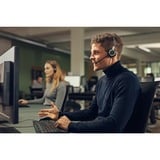 EPOS | Sennheiser IMPACT SC 660 Auricolare Cablato A Padiglione Musica e Chiamate Nero, Argento, Headset Nero, Cablato, Musica e Chiamate, 50 - 18000 Hz, 95 g, Auricolare, Nero, Argento