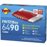FRITZ! 20002657, Router bianco/Rosso