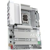 GIGABYTE Z890 AERO G Scheda Madre - Supporta CPU Intel Core Ultra (Serie 2), VRM a 16+1+2 fasi, fino a 8800MHz DDR5 (OC), 1xPCIe 5.0 + 4xPCIe 4.0, Wi-Fi 7, LAN 2.5GbE, Thunderbolt 4 VRM a 16+1+2 fasi, fino a 8800MHz DDR5 (OC), 1xPCIe 5.0 + 4xPCIe 4.0, Wi-Fi 7, LAN 2.5GbE, Thunderbolt 4, Intel, LGA 1851 (Socket V1), Intel Core Ultra (Series 2), LGA 1851, DDR5-SDRAM, 256 GB