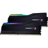 G.Skill Trident Z5 RGB memoria 32 GB 2 x 16 GB DDR5 6400 MHz Nero (opaco), 32 GB, 2 x 16 GB, DDR5, 6400 MHz, 288-pin DIMM