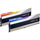G.Skill Trident Z RGB Z5 memoria 32 GB 2 x 16 GB DDR5 5600 MHz argento, 32 GB, 2 x 16 GB, DDR5, 5600 MHz, 288-pin DIMM, Nero, Bianco