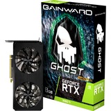 Gainward GeForce RTX 3060 Ti Ghost OC NVIDIA 8 GB GDDR6, Scheda grafica GeForce RTX 3060 Ti, 8 GB, GDDR6, 256 bit, 7680 x 4320 Pixel, PCI Express x16 4.0