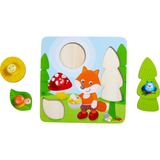 HABA Fox Puzzle a telaio 4 pz Arte 4 pz, Arte, 1 anno/i