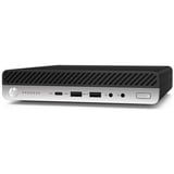 HP ProDesk 600 G5 MP Ricondizionato, Mini-PC Nero/Argento
