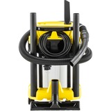 Kärcher WD 3 S V-17/4/20 17 L Aspiratore a cilindro Secco e bagnato 1000 W Sacchetto per la polvere, Aspira bagnato / asciutto giallo/in acciaio inox, 1000 W, Aspiratore a cilindro, Secco e bagnato, Sacchetto per la polvere, 17 L, Filtro