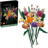 LEGO Botanicals 10280 Bouquet di Fiori, Piante Artificiali da Interno, Decorazioni Casa, Idee Regalo per Adulti, Donna o Uomo, Giochi di costruzione Piante Artificiali da Interno, Decorazioni Casa, Idee Regalo per Adulti, Donna o Uomo, Set da costruzione, 18 anno/i, Plastica, 756 pz, 761 g