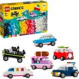 LEGO Classic 11036 Veicoli Creativi, Modellini di Auto in Mattoncini, Macchine Giocattolo per Bambini e Bambine 5+ Anni, Giochi di costruzione Modellini di Auto in Mattoncini, Macchine Giocattolo per Bambini e Bambine 5+ Anni, Set da costruzione, 5 anno/i, Plastica, 900 pz, 1,09 kg