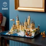 LEGO Harry Potter Castello e parco di Hogwarts™, Giochi di costruzione Set da costruzione, 18 anno/i, Plastica, 2660 pz, 3,24 kg