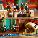 LEGO ONE PIECE 75640 Baratie, il Ristorante Galleggiante, Costruzione per Adulti con 10 Minifigure, Regalo Fan degli Anime, Giochi di costruzione il Ristorante Galleggiante, Costruzione per Adulti con 10 Minifigure, Regalo Fan degli Anime, Set da costruzione, 18 anno/i, Plastica, 3402 pz, 4,68 kg