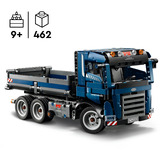 LEGO Technic 42203 Autocarro con Cassone Ribaltabile - Camion Giocattolo con Sterzo e Funzioni - Modellino per Bambini 9+, Giochi di costruzione Set da costruzione, 9 anno/i, Plastica, 462 pz, 817 g