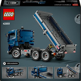 LEGO Technic 42203 Autocarro con Cassone Ribaltabile - Camion Giocattolo con Sterzo e Funzioni - Modellino per Bambini 9+, Giochi di costruzione Set da costruzione, 9 anno/i, Plastica, 462 pz, 817 g