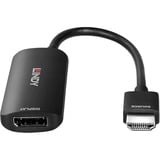 Lindy 38327 cavo e adattatore video 157 m HDMI tipo A (Standard) DisplayPort Nero, Convertitore Nero, 157 m, HDMI tipo A (Standard), DisplayPort, Maschio, Femmina, Dritto