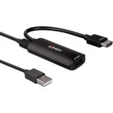 Lindy 38327 cavo e adattatore video 157 m HDMI tipo A (Standard) DisplayPort Nero, Convertitore Nero, 157 m, HDMI tipo A (Standard), DisplayPort, Maschio, Femmina, Dritto