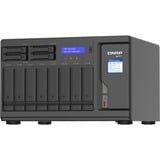 QNAP TVS-h1288X NAS Tower Intel® Xeon® W-1250 16 GB DDR4 0 TB QuTS hero Nero NAS, Tower, Intel® Xeon®, W-1250, 16 GB, DDR4