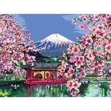 Ravensburger CreArt Leinwand Edition - Japanese Cherry Blossom, Vernice 