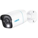 Reolink P330 Pallottola (forma) Telecamera di sicurezza IP Interno e esterno 3840 x 2160 Pixel Parete, Telecamera di sorveglianza bianco/Nero, Telecamera di sicurezza IP, Interno e esterno, Cablato, Google Assistant, Parete, Bianco