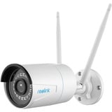 Reolink W320 Pallottola (forma) Telecamera di sicurezza IP Esterno 2560 x 1920 Pixel Parete, Telecamera di sorveglianza bianco, Telecamera di sicurezza IP, Esterno, Con cavo e senza cavo, Google Assistant, Esterno, Parete
