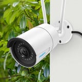 Reolink W320 Pallottola (forma) Telecamera di sicurezza IP Esterno 2560 x 1920 Pixel Parete, Telecamera di sorveglianza bianco, Telecamera di sicurezza IP, Esterno, Con cavo e senza cavo, Google Assistant, Esterno, Parete