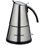 Rommelsbacher EKO 364/E macchina per caffè Boccale per moca elettrico, Macchina per espresso accaio, Boccale per moca elettrico, 365 W, Acciaio inossidabile