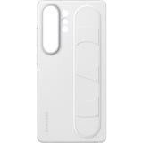 SAMSUNG Galaxy S25 Ultra Standing Grip Case, Custodia per telefono bianco, Cover, Samsung, Galaxy S25 Ultra, 17,5 cm (6.9"), Bianco