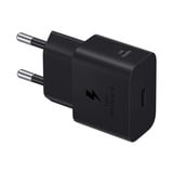 Samsung Caricabatterie USB Type-C Super Fast Charging (25W) Nero, Interno, USB, Nero