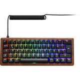 Sharkoon 4044951042784, Tastiera da gioco legno/Nero