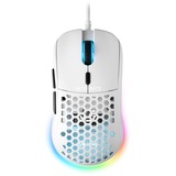 Sharkoon Light² 180 mouse Mano destra USB tipo A Ottico 12000 DPI, Mouse da gioco bianco, Mano destra, Ottico, USB tipo A, 12000 DPI, Bianco