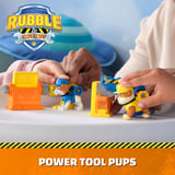 Spin Master Rubble & Crew, Power Tool Pups, personaggi giocattolo Rubble e Wheeler con 2 attrezzi da operaio e 2 accessori da costruzione, giocattoli per bambini e bambine dai 3 anni in su, Gioco figura Rubble & Crew , Power Tool Pups, personaggi giocattolo Rubble e Wheeler con 2 attrezzi da operaio e 2 accessori da costruzione, giocattoli per bambini e bambine dai 3 anni in su, 3 anno/i, Multicolore