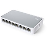 TP-Link TL-SF1008D Non gestito Fast Ethernet (10/100) Bianco Non gestito, Fast Ethernet (10/100), Full duplex, Vendita al dettaglio