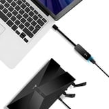 TP-Link UE306 scheda di rete e adattatore Ethernet 1000 Mbit/s Cablato, USB, Ethernet, 1000 Mbit/s, Nero