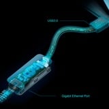 TP-Link UE306 scheda di rete e adattatore Ethernet 1000 Mbit/s Cablato, USB, Ethernet, 1000 Mbit/s, Nero
