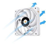 Thermaltake TOUGHFAN EX12 White – Swappable Edition Nero