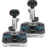 Thrustmaster Sol-R 2 HOSAS Space Sim Duo Nero, Bianco USB Flightstick Analogico/Digitale PC, Joystick Nero/Bianco, Flightstick, PC, Analogico/Digitale, Cablato, USB, USB tipo-C