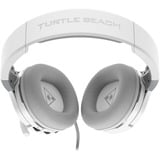 Turtle Beach Recon 200 Gen 2 Bianco Cuffie da gioco amplificate - PS4, PS5, Xbox Series X|S | One e PC, Cuffia da gioco bianco, PS5, Xbox Series X|S | One e PC, Cablato, Gaming, 20 - 20000 Hz, 512,6 g, Auricolare, Grigio, Bianco