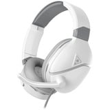 Turtle Beach Recon 200 Gen 2 Bianco Cuffie da gioco amplificate - PS4, PS5, Xbox Series X|S | One e PC, Cuffia da gioco bianco, PS5, Xbox Series X|S | One e PC, Cablato, Gaming, 20 - 20000 Hz, 512,6 g, Auricolare, Grigio, Bianco