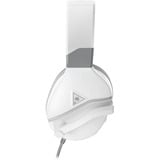 Turtle Beach Recon 200 Gen 2 Bianco Cuffie da gioco amplificate - PS4, PS5, Xbox Series X|S | One e PC, Cuffia da gioco bianco, PS5, Xbox Series X|S | One e PC, Cablato, Gaming, 20 - 20000 Hz, 512,6 g, Auricolare, Grigio, Bianco