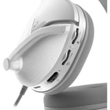 Turtle Beach Recon 200 Gen 2 Bianco Cuffie da gioco amplificate - PS4, PS5, Xbox Series X|S | One e PC, Cuffia da gioco bianco, PS5, Xbox Series X|S | One e PC, Cablato, Gaming, 20 - 20000 Hz, 512,6 g, Auricolare, Grigio, Bianco