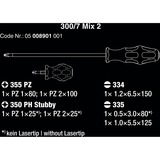 Wera 05008901001 cacciavite manuale Set Nero/Verde, Nero/Verde