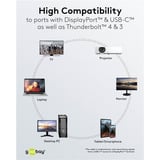 goobay Cavo adattatore USB, connettore USB-C > connettore DisplayPort, 4K 60Hz Nero/Argento