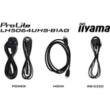 iiyama LH5064UHS-B1AG Nero (opaco)
